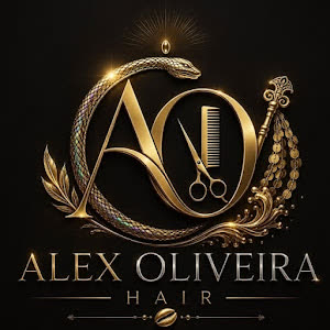 Detalhe de acabamento de cabelo no salão